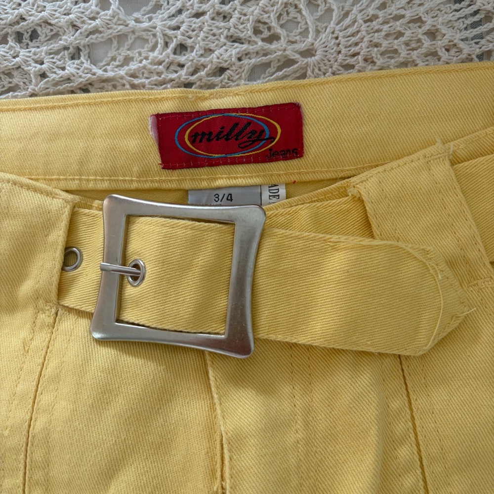 Milly Bright Yellow Jeans